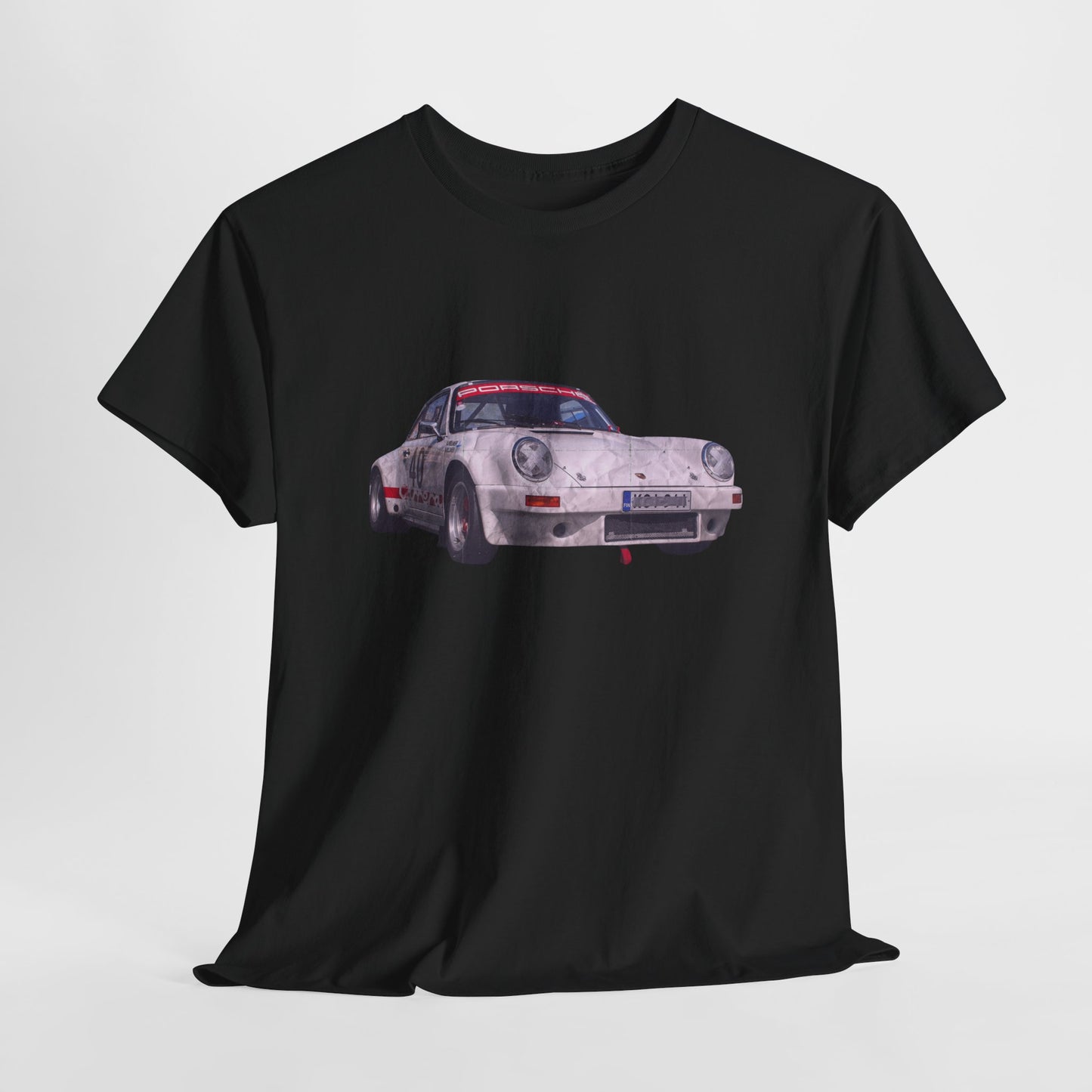Vintage White Car Tee