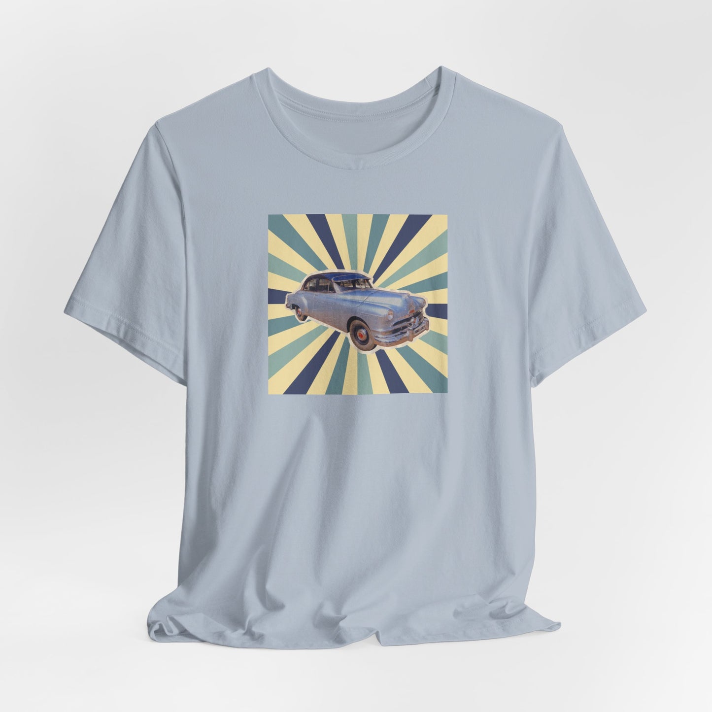 Vintage Blue Car Tee