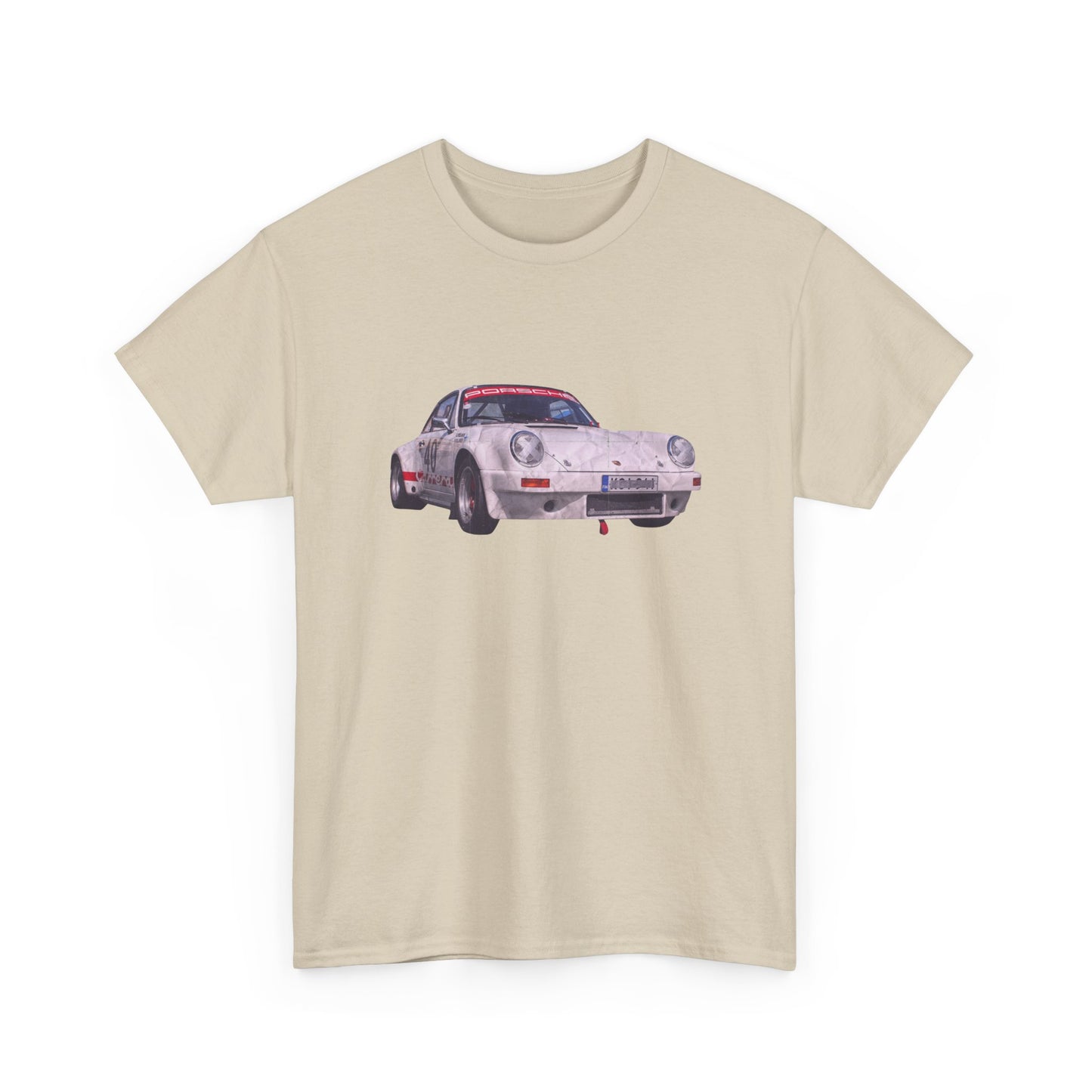 Vintage White Car Tee