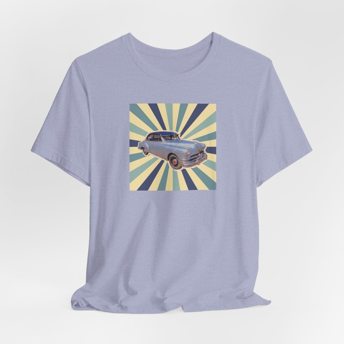 Vintage Blue Car Tee