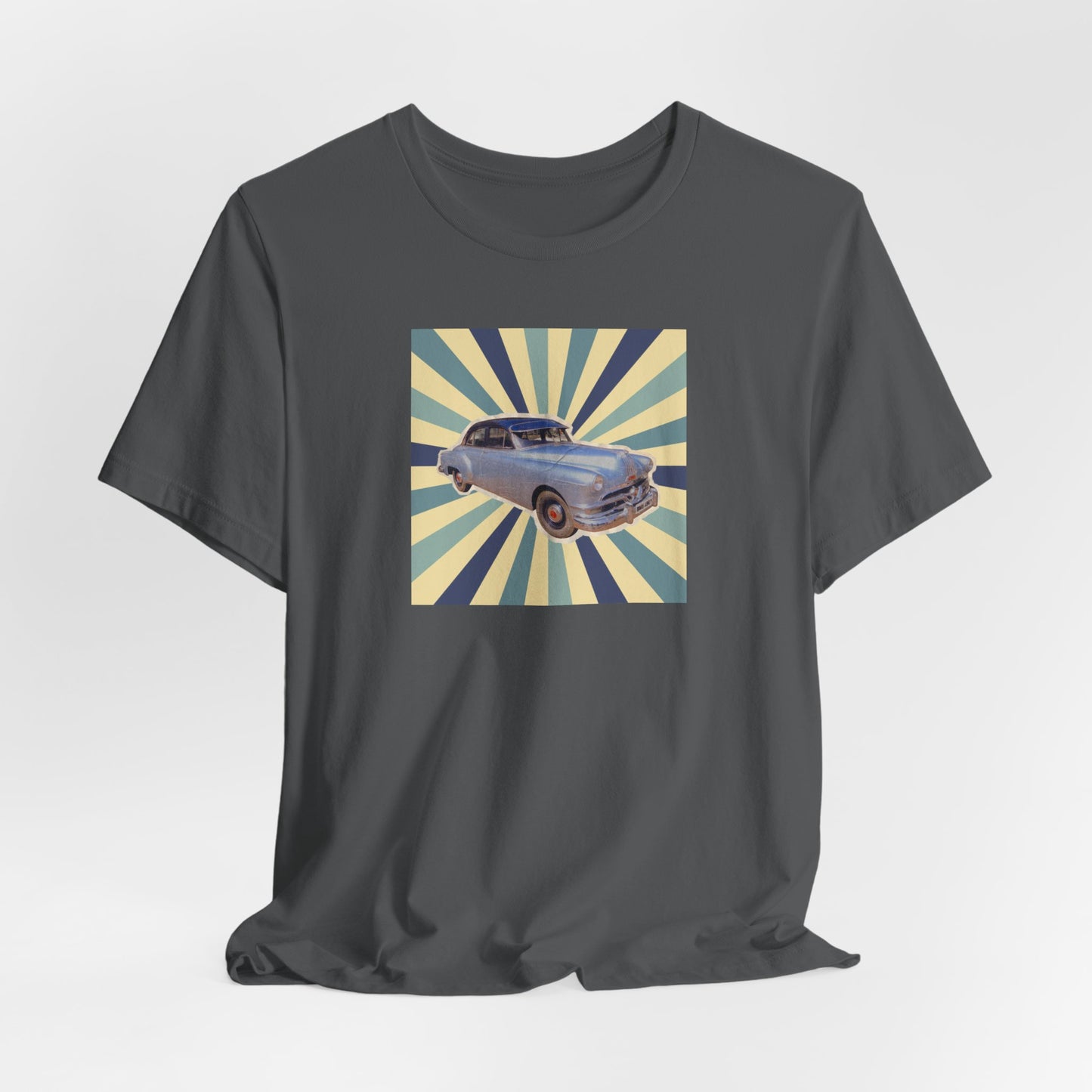 Vintage Blue Car Tee