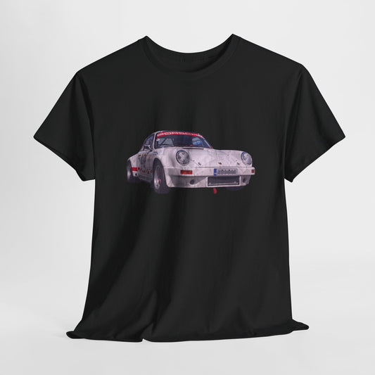 Vintage White Car Tee