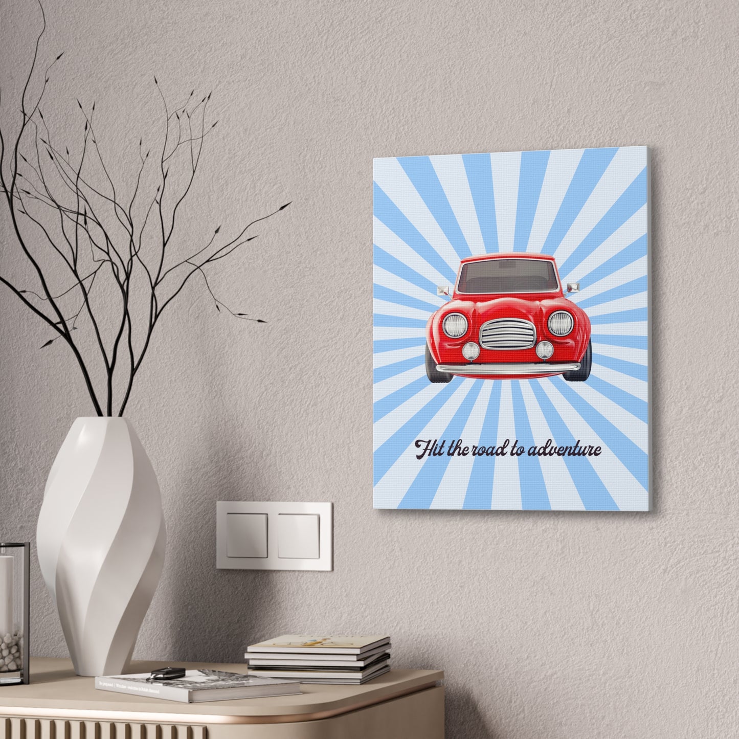 Hit the Road Canvas Print