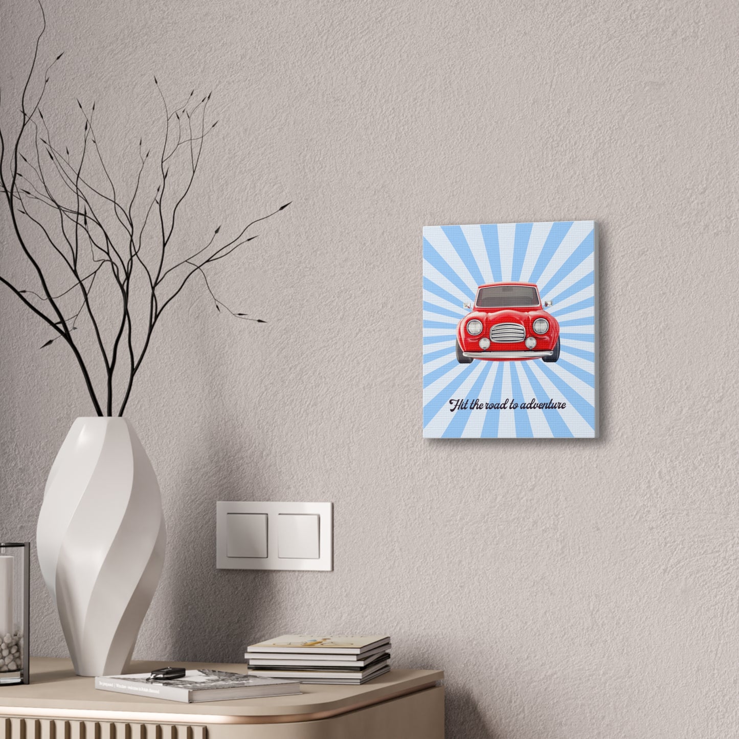 Hit the Road Canvas Print
