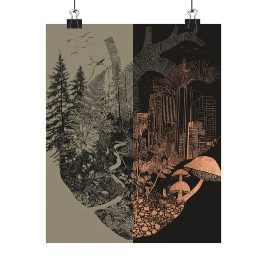 Forest Heart City Feet