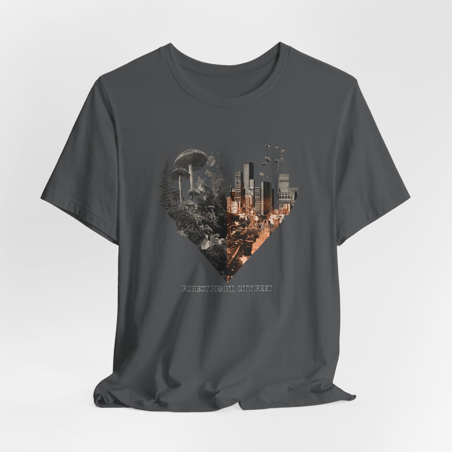 Forest Heart City Feet Tee