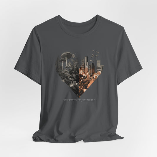Forest Heart City Feet Tee