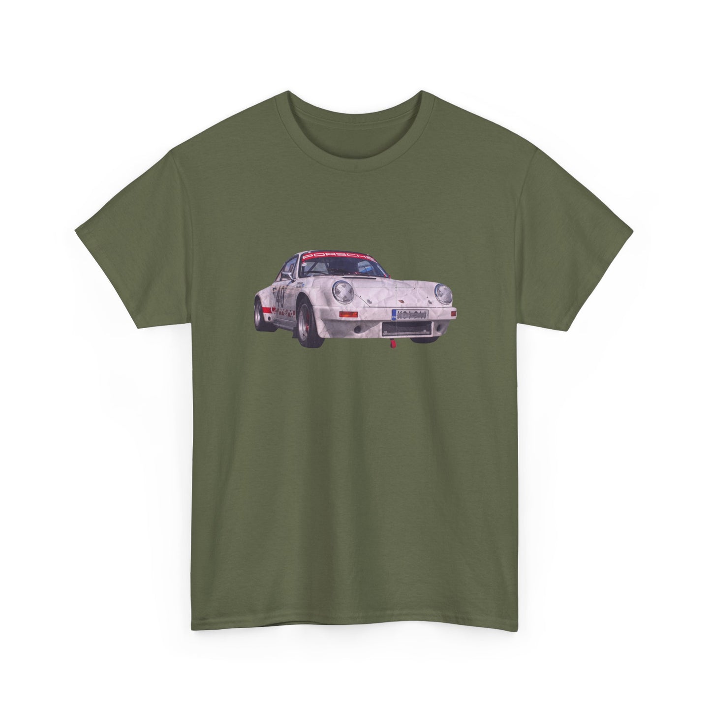 Vintage White Car Tee